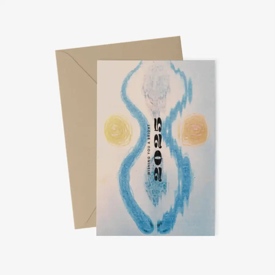 U Studio - 2025 Wishing You a Bright New Year Postcard & Envelope Set - Marpple Shop - Postcard - Harumio