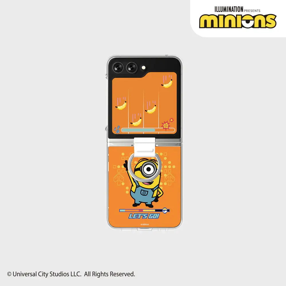 SLBS - Minions Game Rhythm Ring Suit Case (Galaxy Z Flip5) - SLBS - Home & Living, Accessories - Harumio SLBS - Minions Game Rhythm Ring Suit Case (Galaxy Z Flip5) - SLBS - Home & Living, Accessories - Harumio