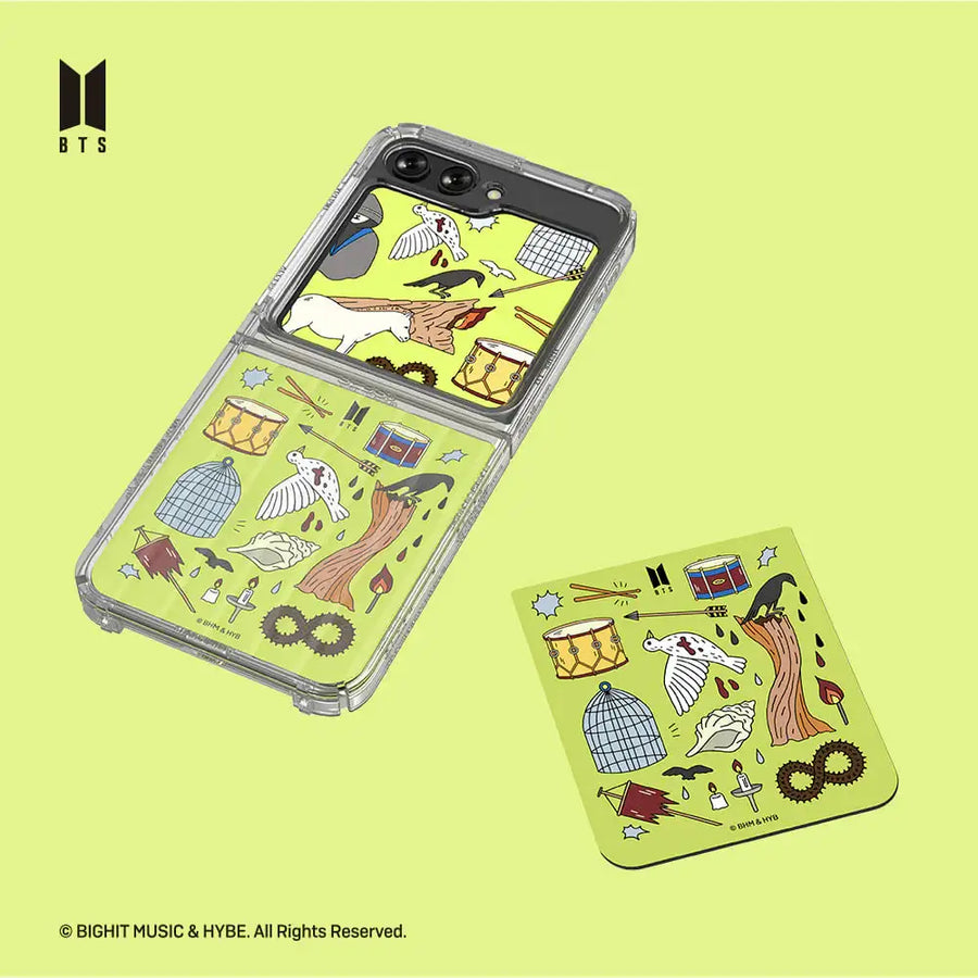 SLBS - BTS Music Theme ON Flip Suit Card Case Set - SLBS - Home & Living, Accessories - Harumio