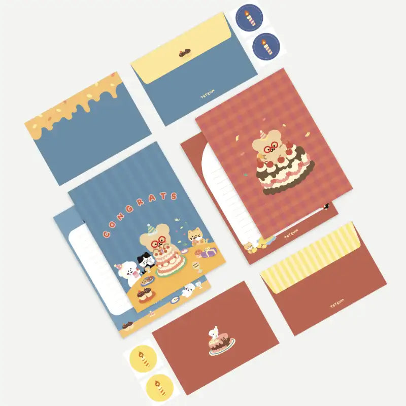 Teteum - Congrats Letter Set - Teteum - Letter Sets - Harumio