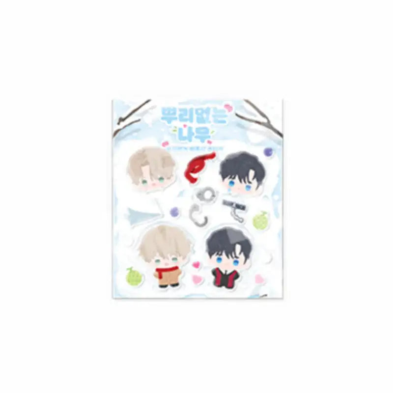 A Tree Without Roots Pop-up Store - Epoxy Sticker - JMEESHOP - - Harumio