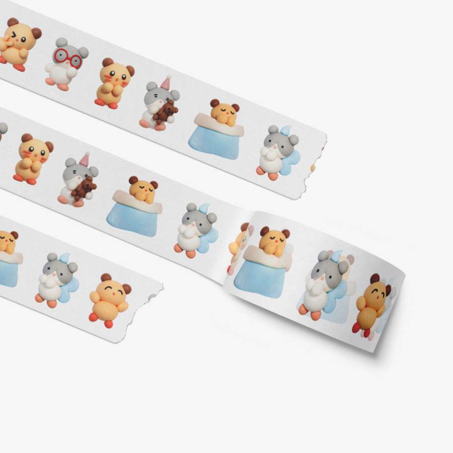 Dr Hamster - Hamster Masking Tape - Marpple Shop - Masking Tape - Harumio