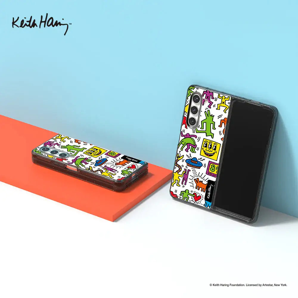 SLBS - Keith Haring Pattern Eco Lens Case (Galaxy Z Fold5) - SLBS - Home & Living, Accessories - Harumio