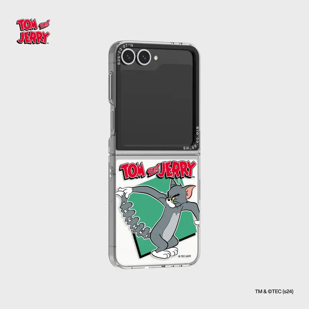 SLBS - Tom & Jerry Impression Case (Galaxy Z Flip6) - SLBS - Phone Case - Harumio SLBS - Tom & Jerry Impression Case (Galaxy Z Flip6) - SLBS - Phone Case - Harumio