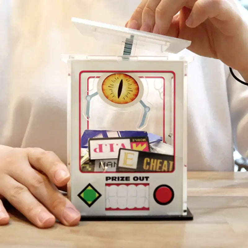 Guardians Of The Video Game - Catch Crane Acrylic Name Card Storage Box - Webtoon Shop - Accesories - Harumio