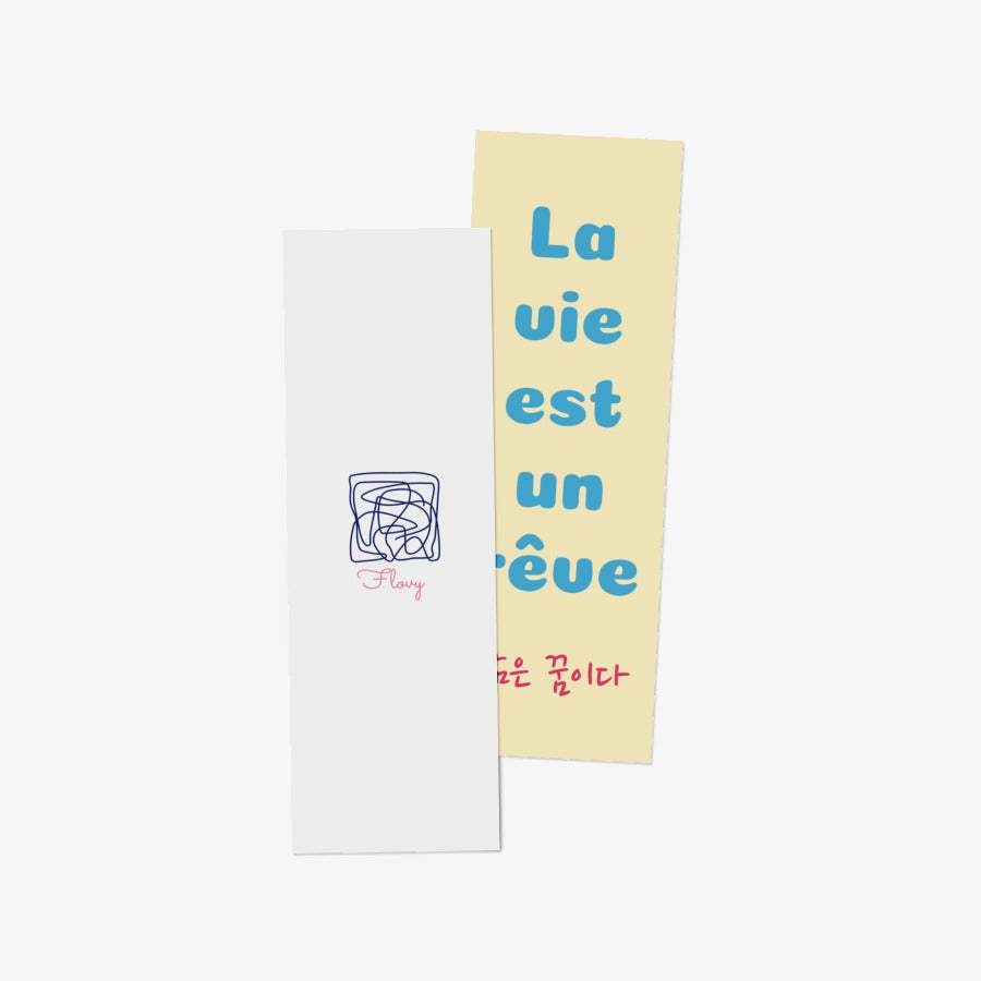 FLOVY - La vie est un rêve Bookmark - Marpple Shop - Bookmark - Harumio