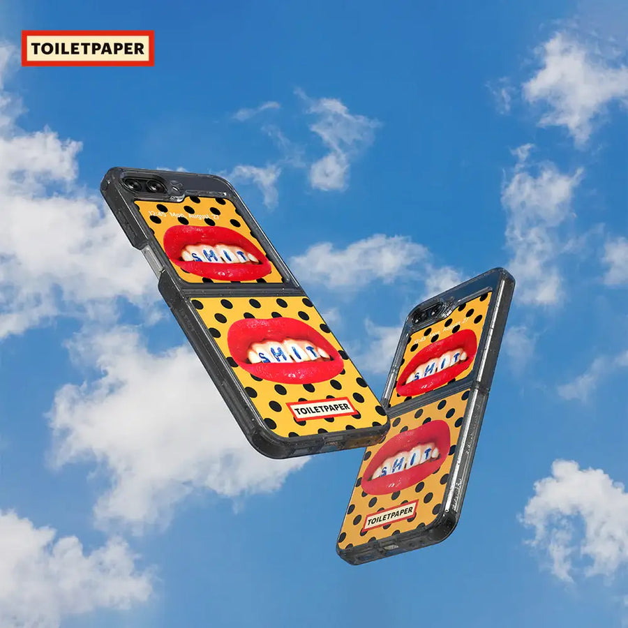 SLBS - Toilet Paper Yellow Eco Lens Case (Galaxy Z Flip5) - SLBS - Home & Living, Accessories - Harumio