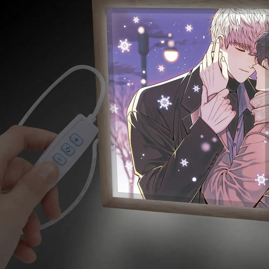 Cherry Blossoms After Winter - Limited Edition Wood Edition USB Mood Light Frame - Cherry Blossoms After Winter - Home & Living, Accessories - Harumio