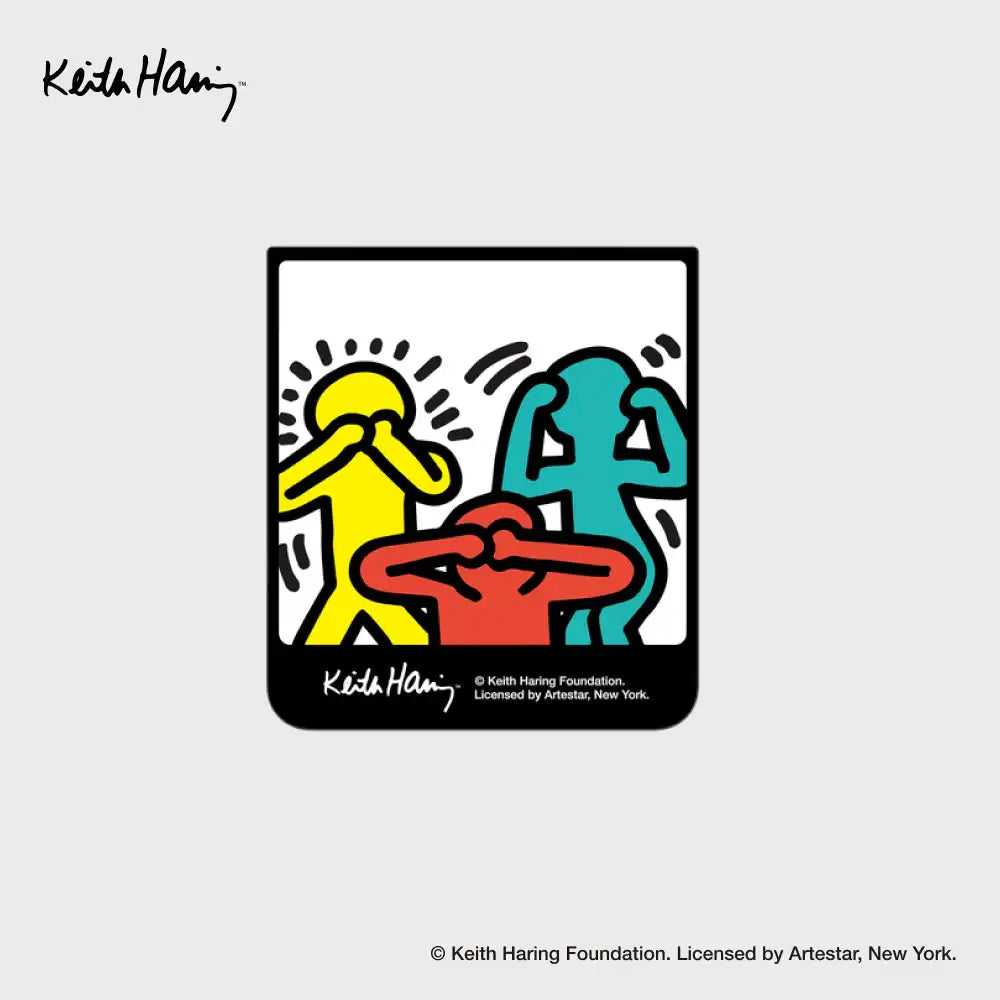 SLBS - Keith Haring Photo Flip Suit Card (Galaxy Z Flip6) - SLBS - flip suit card - Harumio
