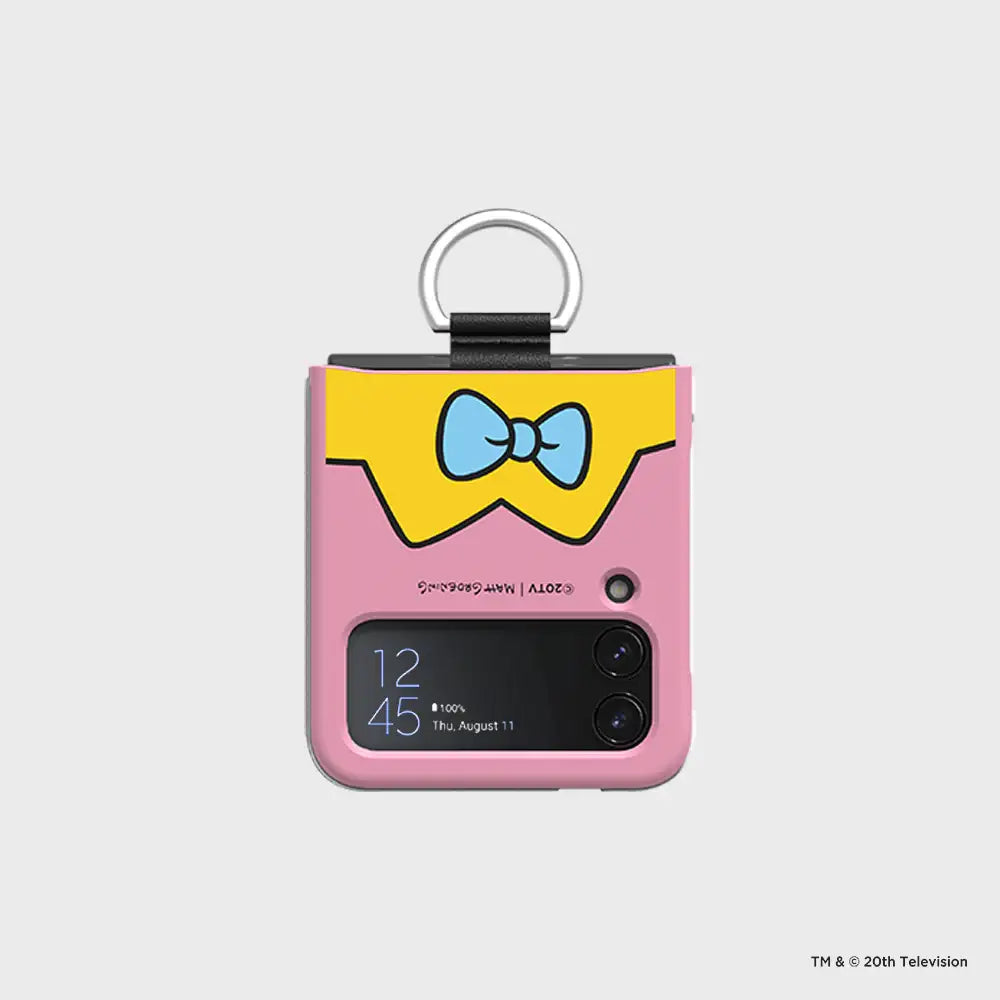 SLBS - Eco Lens Maggie Simpson Cover with Ring (Galaxy Z Flip4) - SLBS - Home & Living, Accessories - Harumio SLBS - Eco Lens Maggie Simpson Cover with Ring (Galaxy Z Flip4) - SLBS - Home & Living, Accessories - Harumio