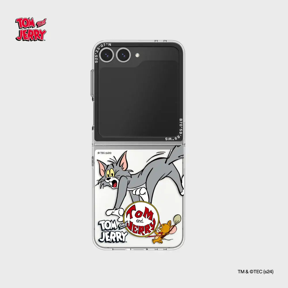 SLBS - Tom & Jerry Impression Case (Galaxy Z Flip6) - SLBS - Phone Case - Harumio SLBS - Tom & Jerry Impression Case (Galaxy Z Flip6) - SLBS - Phone Case - Harumio