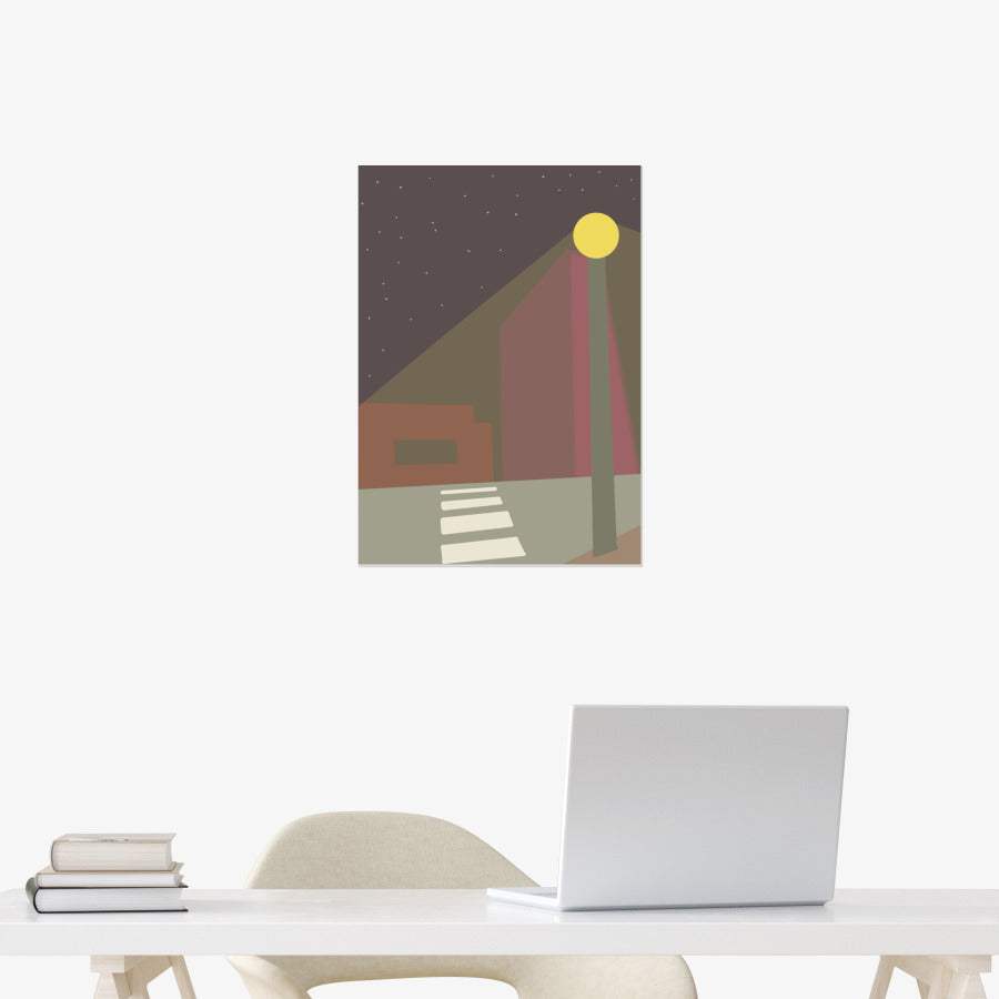 Eun Dam Bi - Night Time Cross Walk A3 Poster - Marpple Shop - Poster - Harumio Eun Dam Bi - Night Time Cross Walk A3 Poster - Marpple Shop - Poster - Harumio