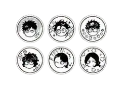 Homeless - Homecoming Day Popup Store - Stamp Set (6 types) - Webtoon Shop - - Harumio