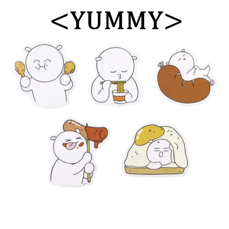 College Diary - Deco Sticker - Webtoon Friends - Stickers - Harumio