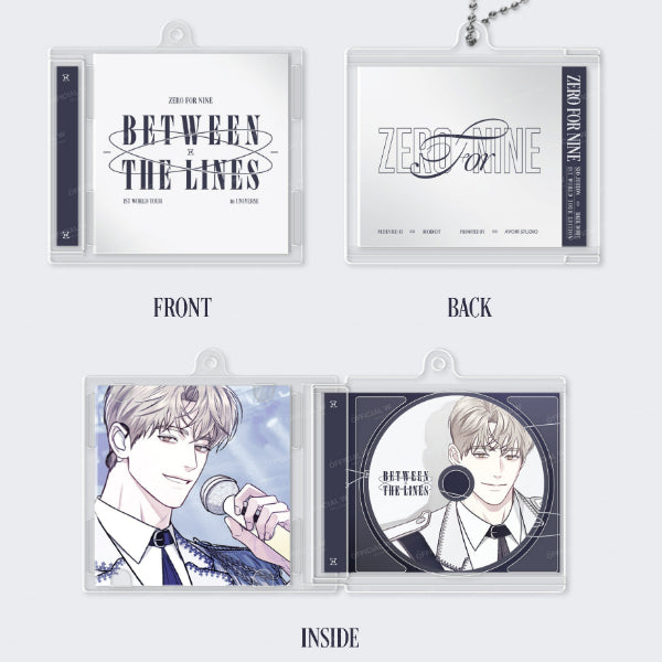 Between The Lines - Zero For Nine Mini CD Keyring Between The Lines - Zero For Nine Mini CD Keyring