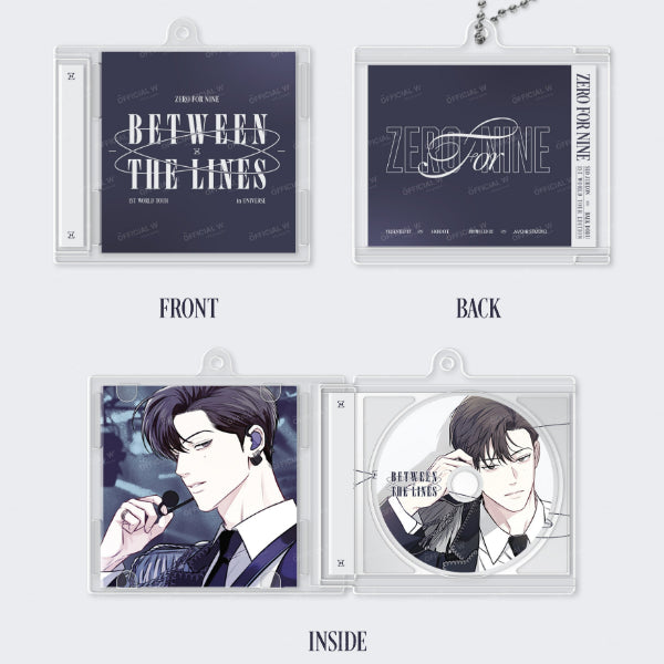 Between The Lines - Zero For Nine Mini CD Keyring Between The Lines - Zero For Nine Mini CD Keyring