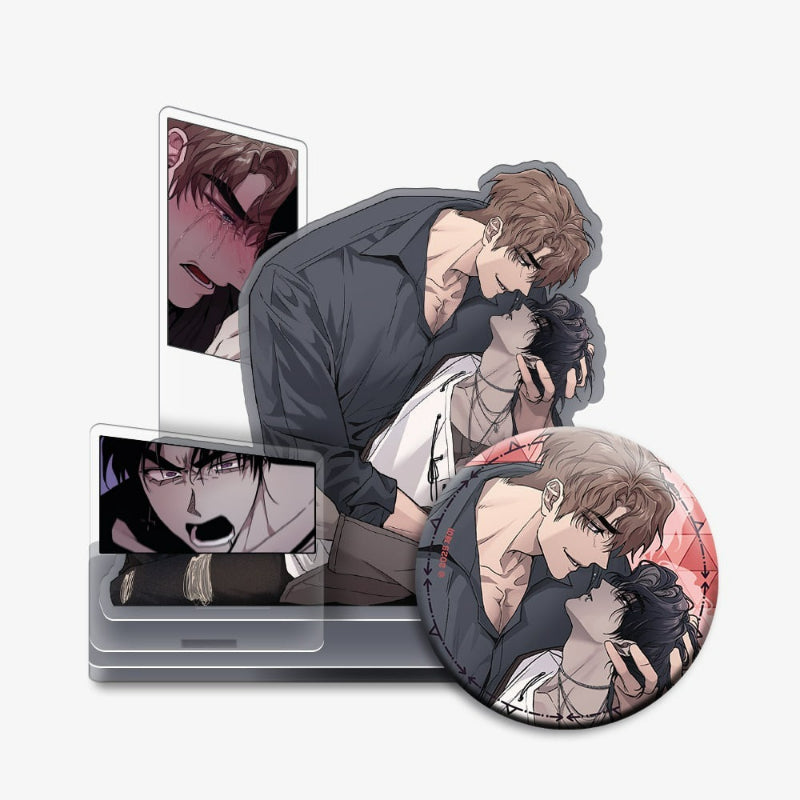 Kill Me if You Can - Scene Acrylic Stand, Can Badge – Harumio