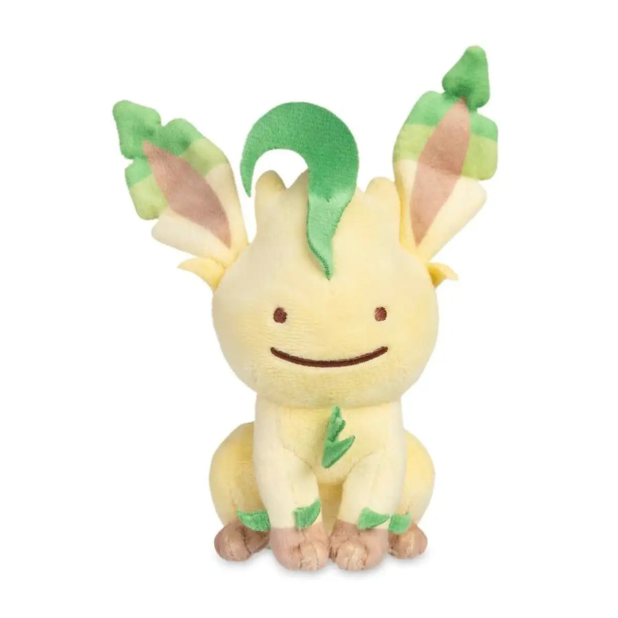 Pokémon Center Plush Evolution Type Metamon Ditto – Leafeon - Pokemon - Toy - Harumio