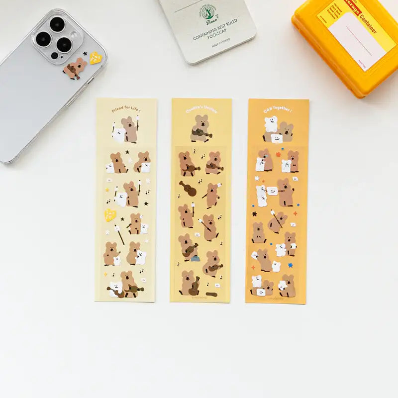 Dinotaeng - Marshville Removable Sticker - Dinotaeng - Stickers - Harumio
