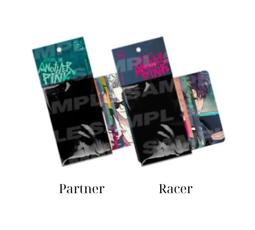 Racing To Another Pink Pop Up Store - Theme Collection Photocard ( Partner/ Racer) - Lezhin - Photocard - Harumio