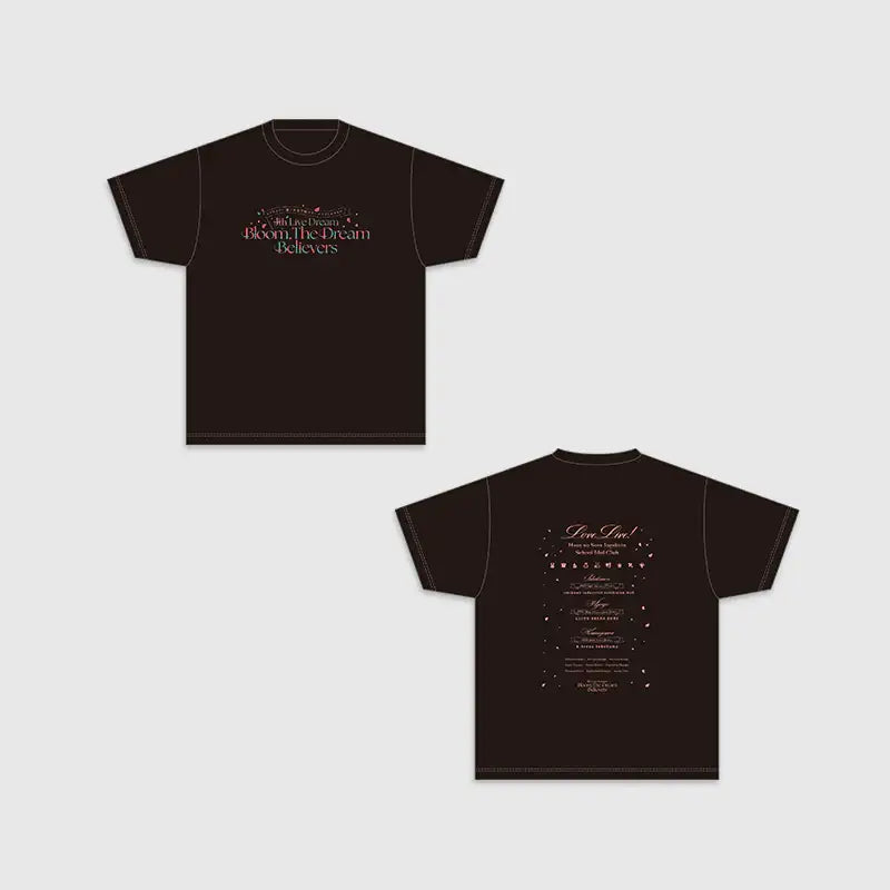 Love Live! HasunoSora Girls' High School Idol Club x ANIPLUS - 4th Live Dream ~Bloom, The Dream Believers T-Shirt - ANIPLUS - T-Shirt - Harumio