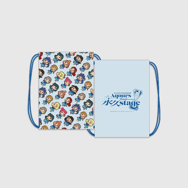 Love Live! Sunshine!! x ANIPLUS - Aqours Finale LoveLive! ~Eikyuu stage Backpack "Chibi Character Pattern Ver." - ANIPLUS - Backpack - Harumio