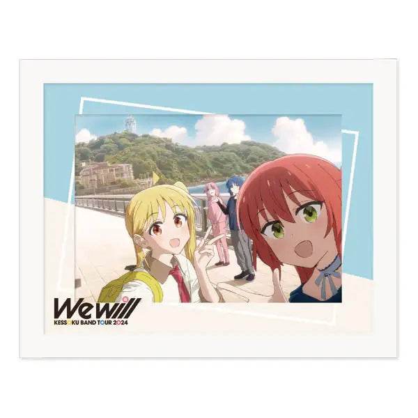 Bocchi the Rock! x ANIPLUS - "We will" Tour Visual Chara Fine Graph - ANIPLUS - Picture - Harumio