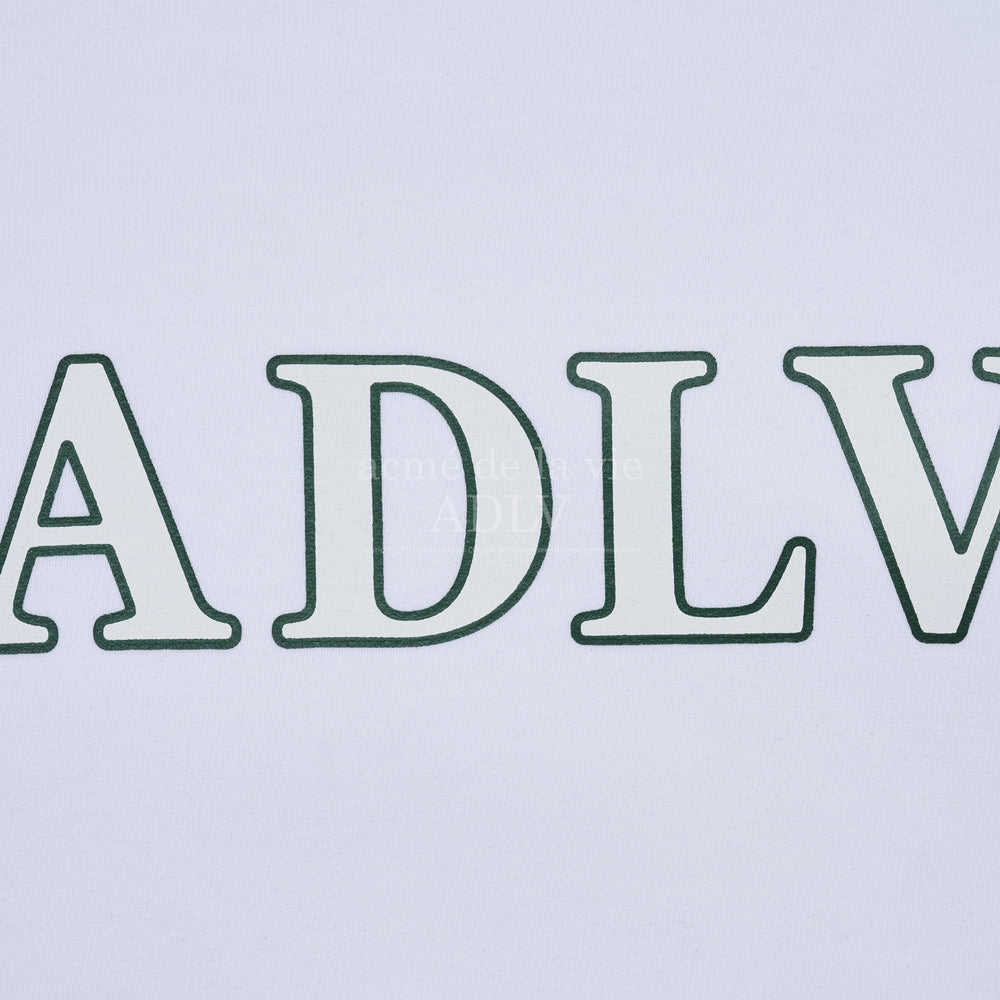 ADLV - Outline Printing Logo Hoodie