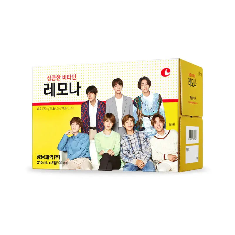 LEMONA×BTS SPECIAL PACKAGE(2g×30包入×8缶入) LEMONA (2g*30sticks*8sets) BTS Special Package Vitamin Acid