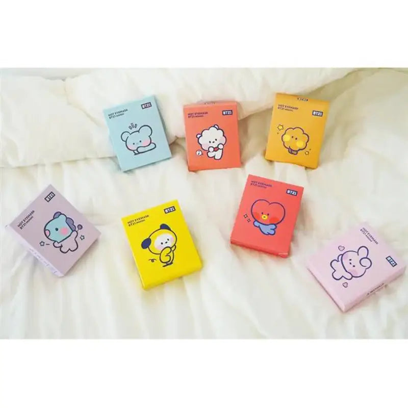 BT21 - Minini Hot Eye Mask - Line Friends - Accessories - Harumio BT21 - Minini Hot Eye Mask - Line Friends - Accessories - Harumio