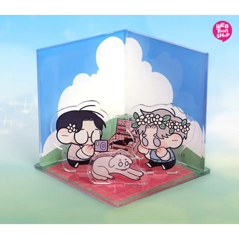 Runway Hit - Acrylic Stand Picnic Set - Webtoon Shop - Acrylic Stand - Harumio