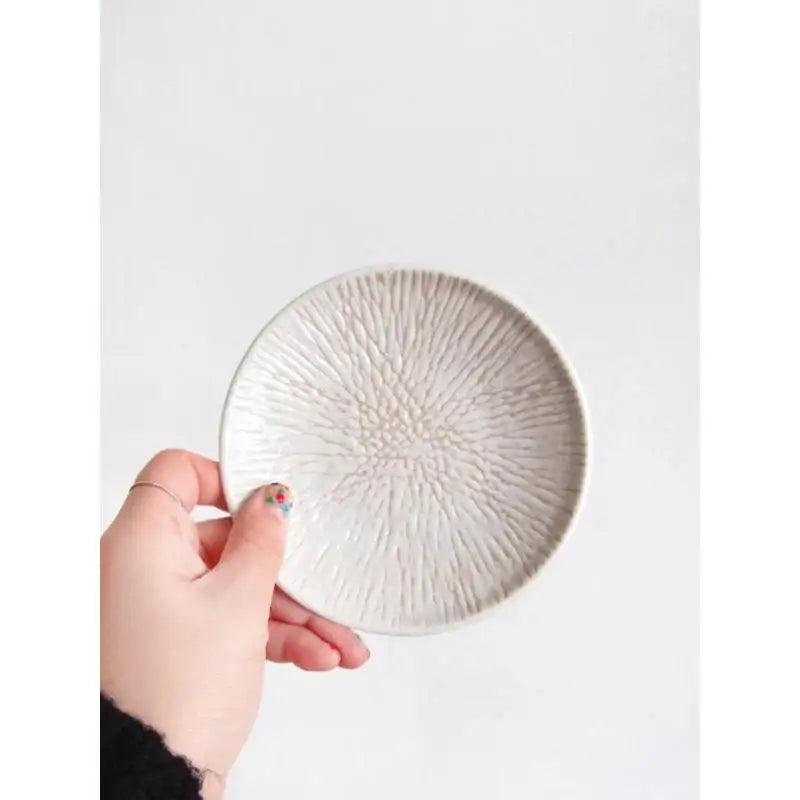 Bymino - Zen Series White Mini Round Plate 12.5cm - Bymino - Kitchenware - Harumio Bymino - Zen Series White Mini Round Plate 12.5cm - Bymino - Kitchenware - Harumio