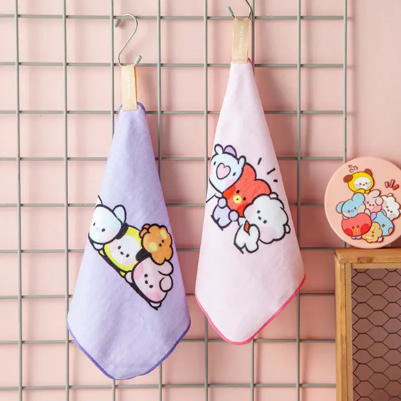 BT21 - Minini Hand Towel - LINE FRIENDS - Hand Towels - Harumio