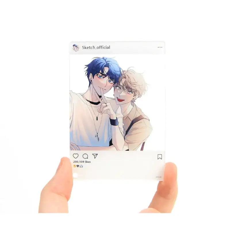 Sketch - Acrylic Photo Frame - Webtoon Shop - Photos - Harumio