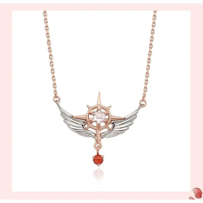 OST x Cardcaptor Sakura - Dream Wand Silver Necklace - OST - Jewelry - Harumio