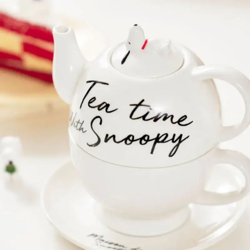 Bo Friends x Peanuts - Snoopy Teapot Set - Bo Friends - Teapot - Harumio