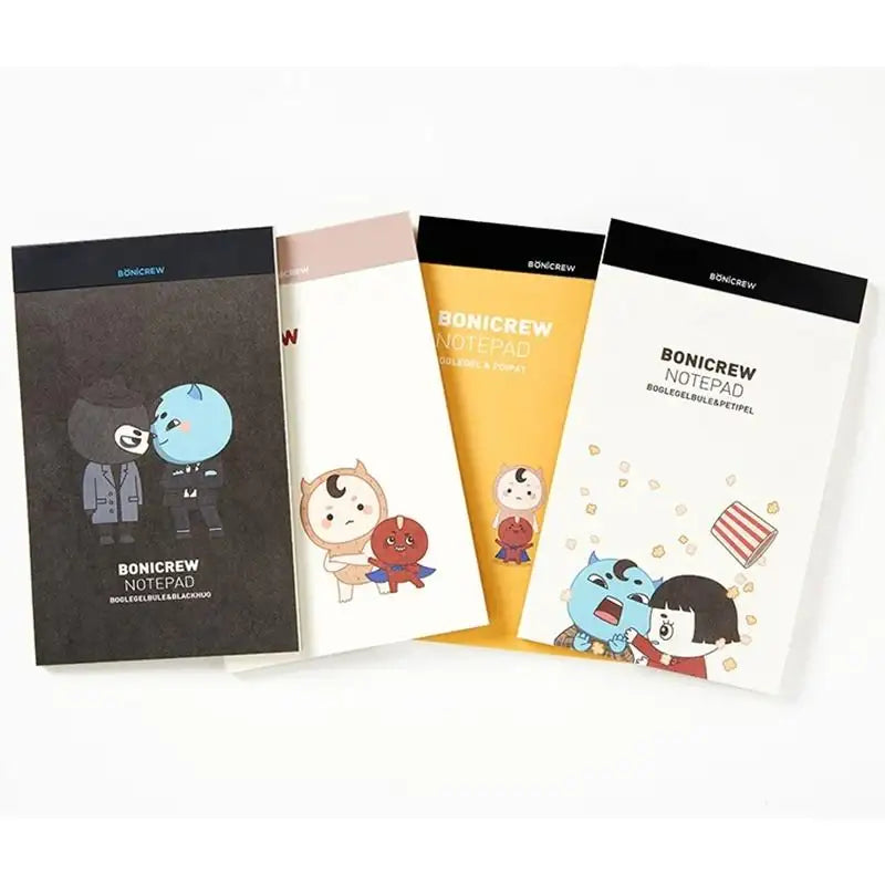 Bogle Family - Notepad - A5 - BONICREW - Stationery - Harumio