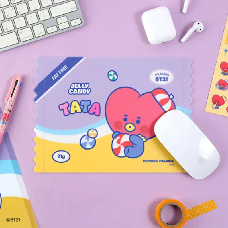 Monopoly X BT21 - Mouse Pad - Jelly Candy - BT21 - Mouse Pads - Harumio