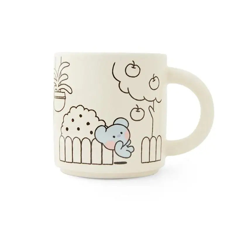 BT21 - Minini Ceramic Mug - LINE FRIENDS - Mugs - Harumio