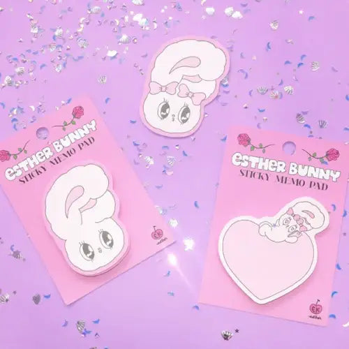 Esther Bunny - Sticky Memo Pad - Esther Bunny - Accessories - Harumio