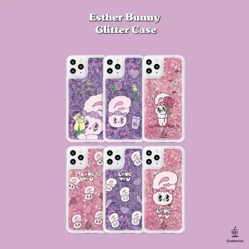 Esther Bunny - Glitter Phone Case – Harumio