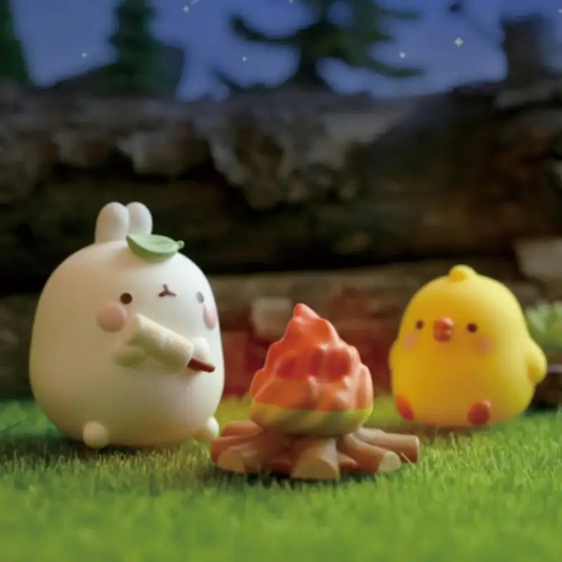 Molang - Camping Figure Set - Molang - Figures - Harumio