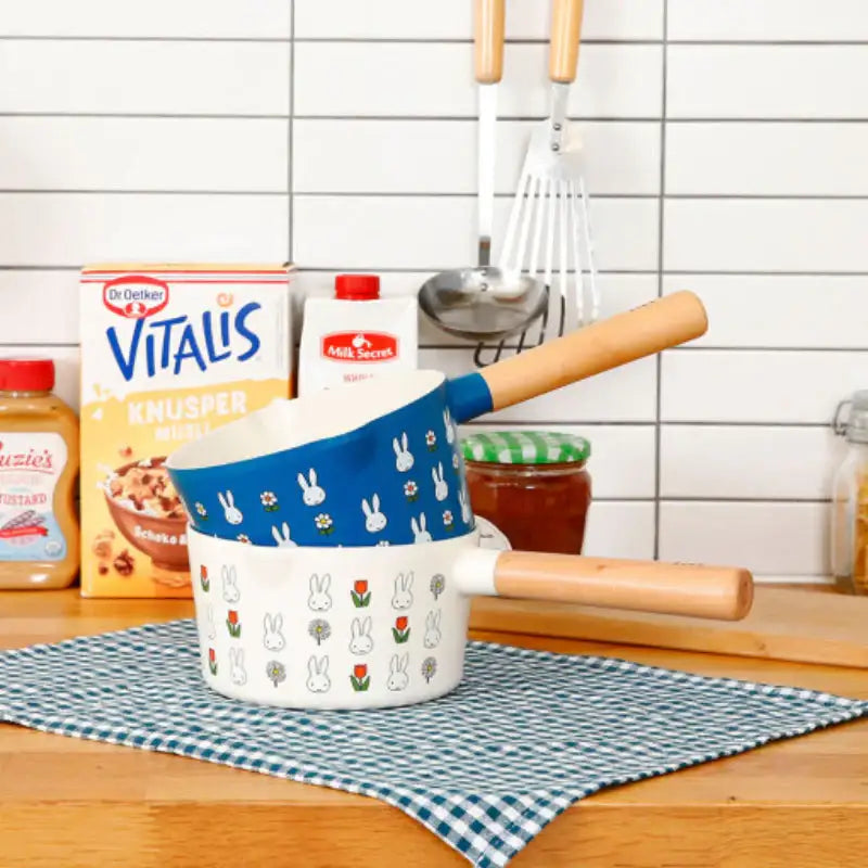 Bo Friends - Miffy x Neoflam - Fika Milk Pan - Bo Friends - Milk Pan - Harumio