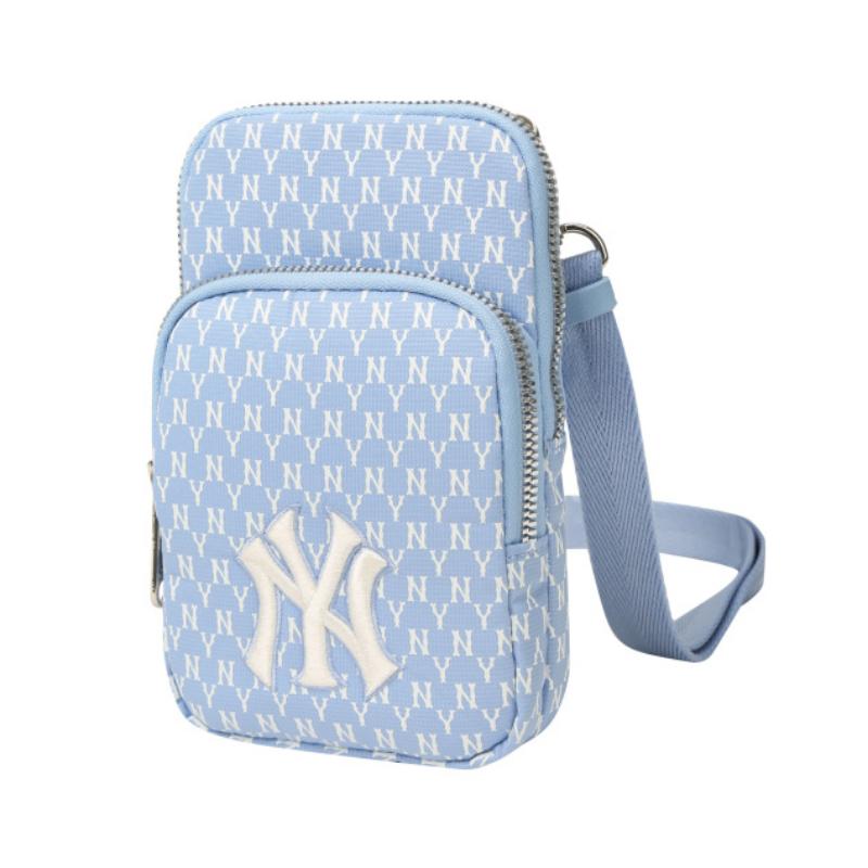 MLB Korea New York Yankees Monogram Mini Crossbody Bag Harumio