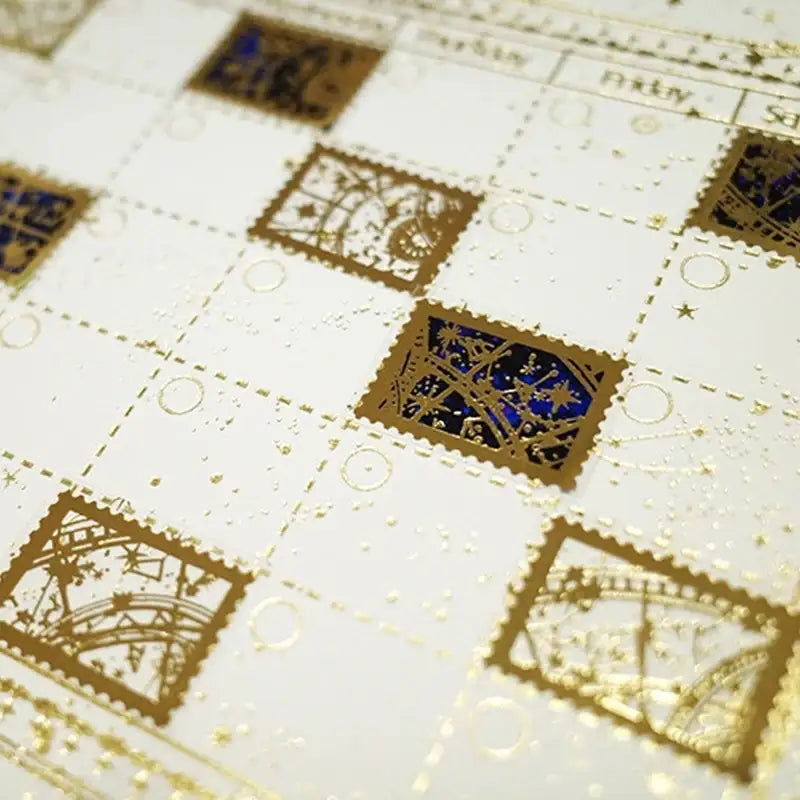 Libet - Star Gold Foil Stamp Sticker - Libet - Stationary - Harumio Libet - Star Gold Foil Stamp Sticker - Libet - Stationary - Harumio