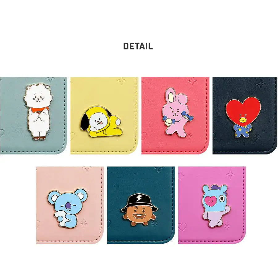 BT21 x Monopoly - Mascot Mini Journey Passport Holder - Monopoly - Accessories - Harumio BT21 x Monopoly - Mascot Mini Journey Passport Holder - Monopoly - Accessories - Harumio