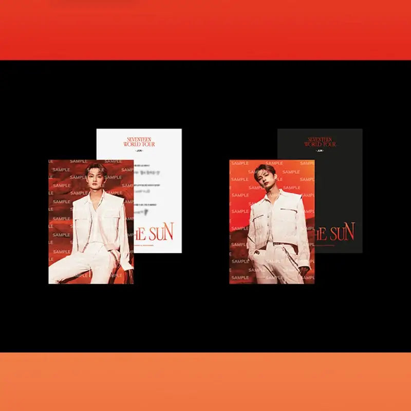 Seventeen - BE THE SUN - Postcard Book - SEVENTEEN - Book - Harumio Seventeen - BE THE SUN - Postcard Book - SEVENTEEN - Book - Harumio