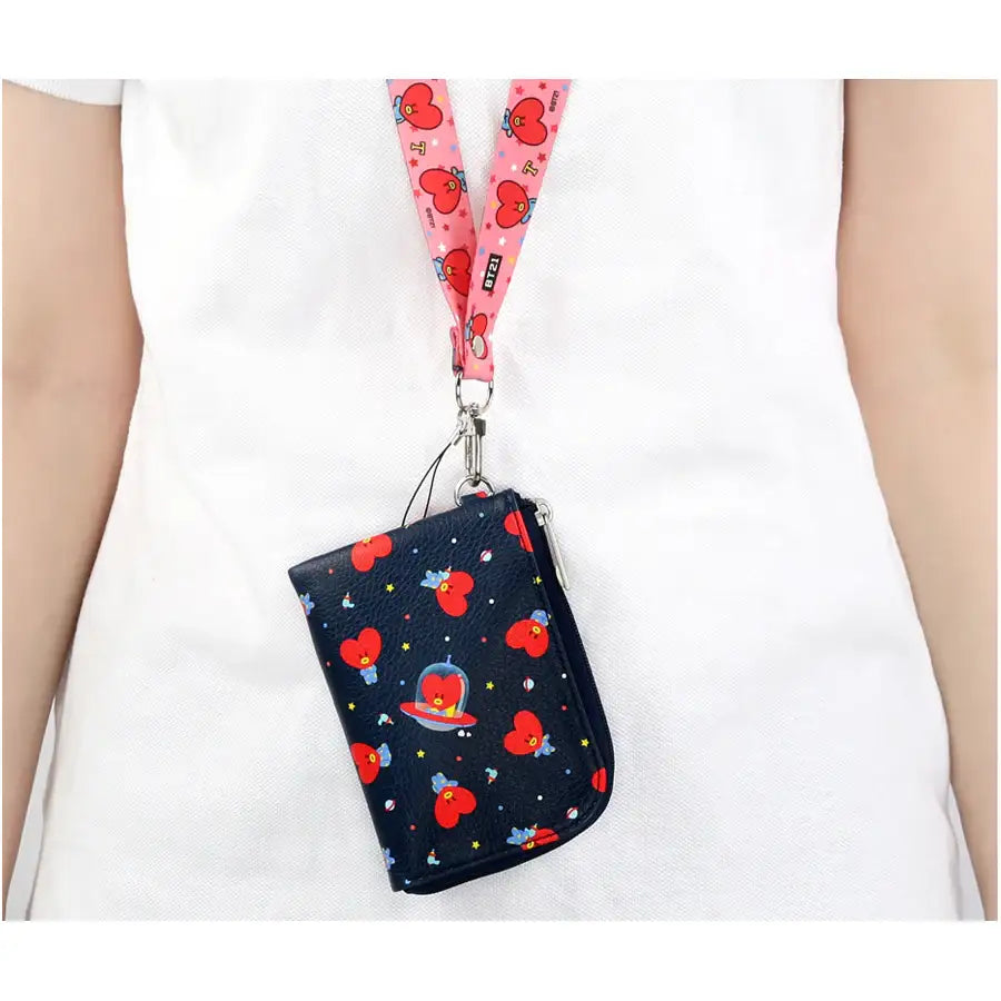 BT21 x Monopoly - Pattern Card Pocket - Monopoly - Bag - Harumio BT21 x Monopoly - Pattern Card Pocket - Monopoly - Bag - Harumio