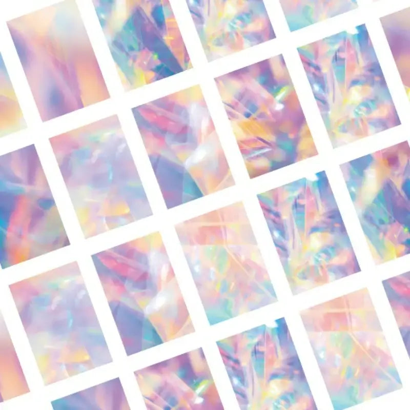 Yudaeng - Hologram Pattern Photocard Binder Mount - Yudaengdotcom - Photocard Mounts - Harumio