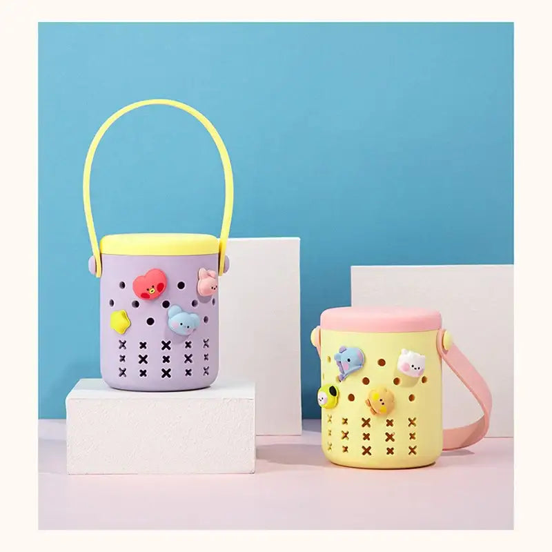 BT21 x Royche - Minini Silica Gel Case - Royche - Silica Gel Case - Harumio